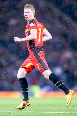 Kevin De Bruyne Belgium v Scotland Hampden Park 2013