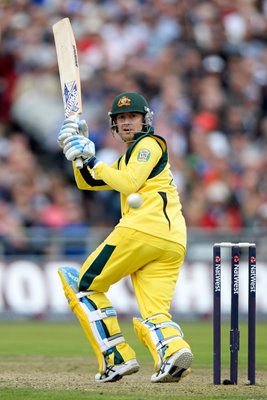 Michael Clarke Australia century Old Trafford ODI 2013