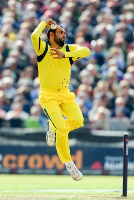 Fawad Ahmed Australia ODI v England Old Trafford 2013