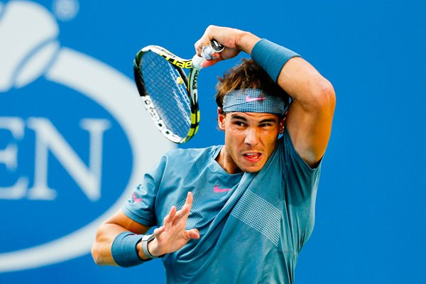 Rafael Nadal US Open Winning action 2013