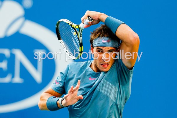 Rafael Nadal US Open Winning action 2013