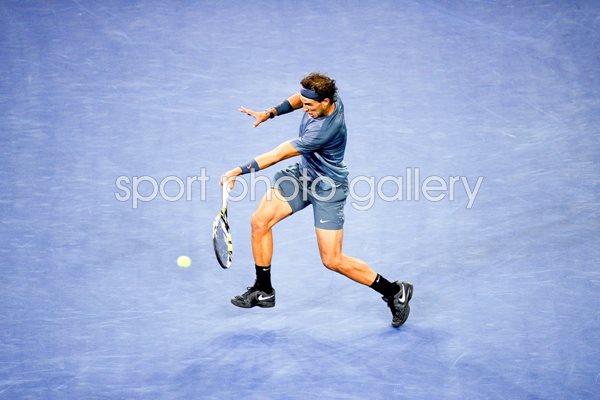 Rafael Nadal US Open Winning action 2013