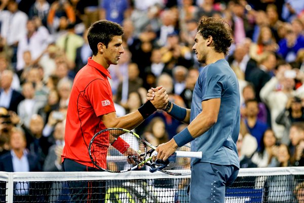 2013 US Open Finalists Rafael Nadal & Novak Djokovic