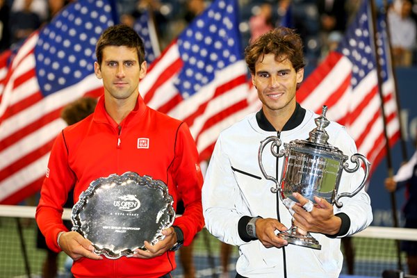 2013 US Open Finalists Rafael Nadal & Novak Djokovic