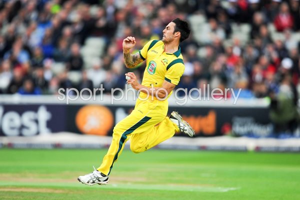 Mitchell Johnson Australia v England ODI 2013