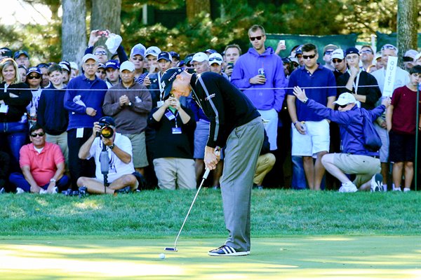 Jim Furyk shoots 59 BMW Championship Lake Forest 2013