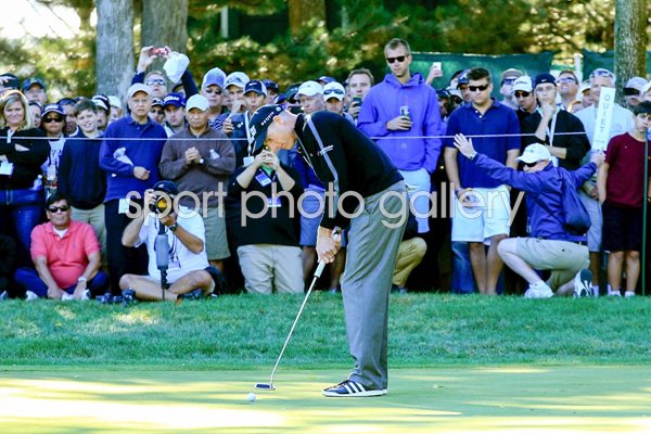 Jim Furyk shoots 59 BMW Championship Lake Forest 2013