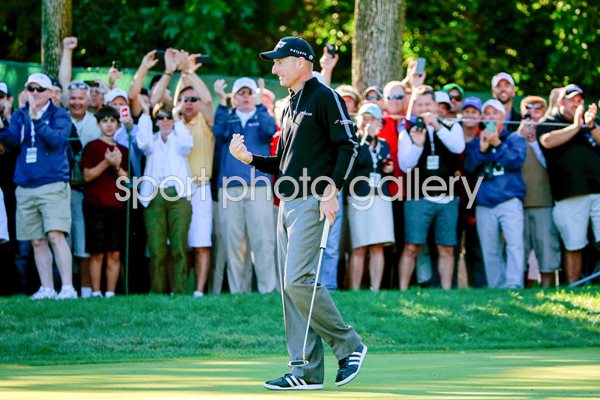Jim Furyk shoots 59 BMW Championship Lake Forest 2013