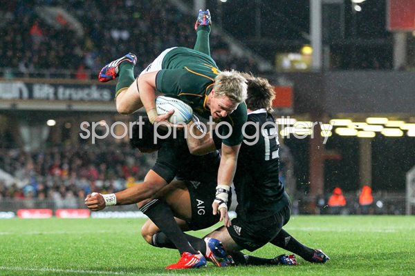 Jean de Villiers South Africa v New Zealand Auckland 2013