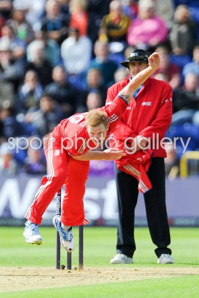 Ben Stokes England v Australia ODI Cardiff 2013