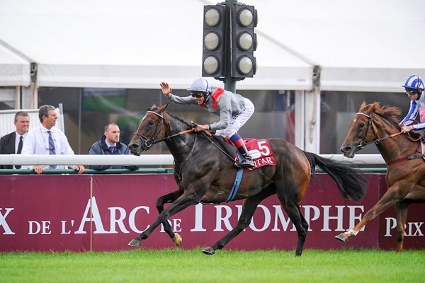 Frankie Dettori Prix de l'Arc de Triomphe 2013