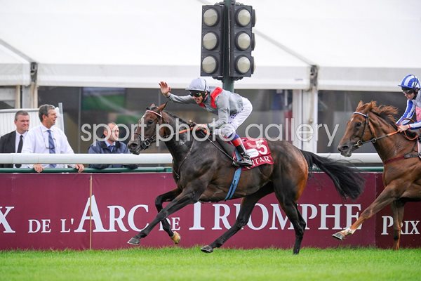 Frankie Dettori Prix de l'Arc de Triomphe 2013