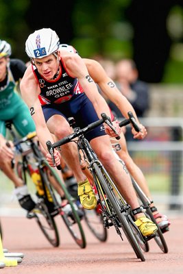 Jonathan Brownlee World Series Triathlon London 2012