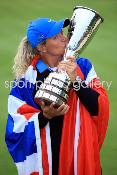Suzann Pettersen Norway Evian Champion France 2013