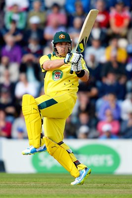 Aaron Finch Australia v England ODI 2013