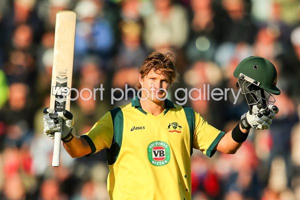 Shane Watson Australia century ODI v England 2013