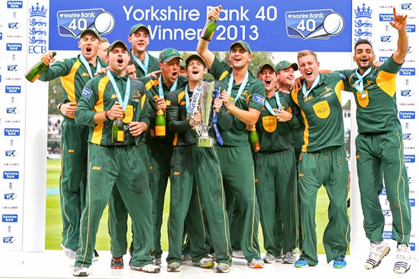 Nottinghamshire Yorkshire Bank 40 Final Champions 2013