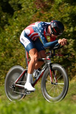 Taylor Phinney World Championships Time Trial 2013