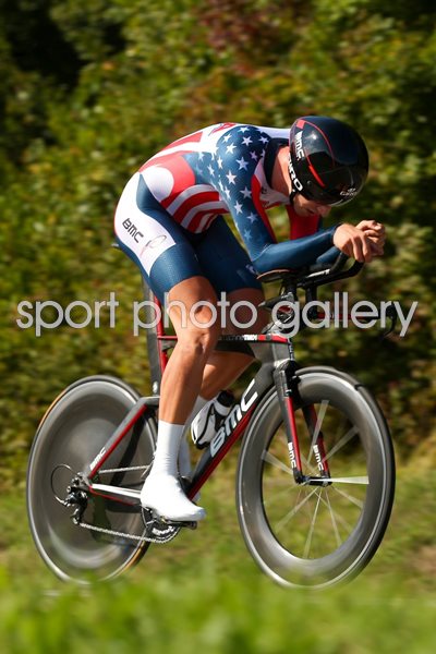Taylor Phinney World Championships Time Trial 2013