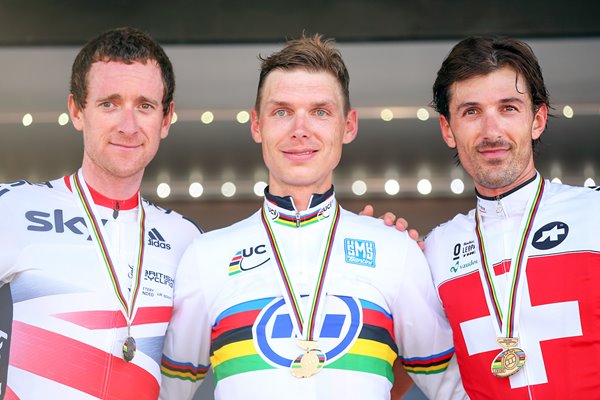 World Time Trial 2013 - Tony Martin, Bradley Wiggins, Fabian Cancellara