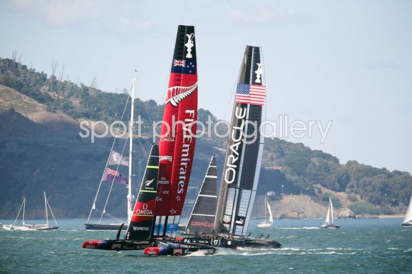 USA v New Zealand America's Cup Final Race 2013