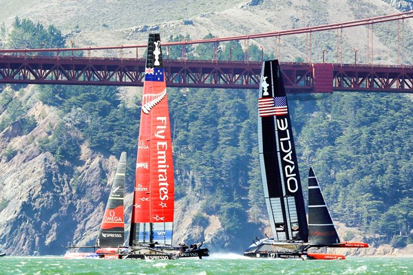 USA and New Zealand America's Cup San Francisco 2013