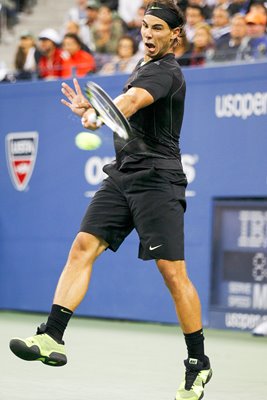 Rafael Nadal Forehand - US Open 2010