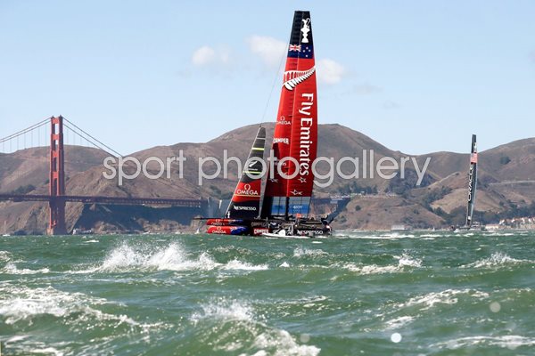 USA v New Zealand Golden Gate San Francisco America's Cup 2013