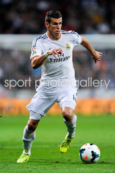 Gareth Bale Real Madrid v Atletico Madrid Bernabeu 2013