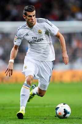 Gareth Bale Real Madrid v Atletico Madrid Bernabeu 2013