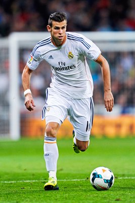 Gareth Bale Real Madrid v Atletico Madrid Bernabeu 2013