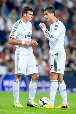 Gareth Bale and Ronaldo Real Madrid La Liga 2013