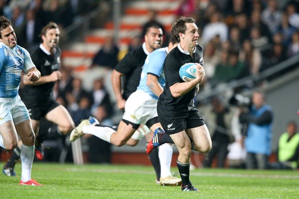 Ben Smith scores New Zealand v Argentina La Plata 2013