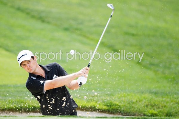 Justin Rose bunker action - Memorial 2010