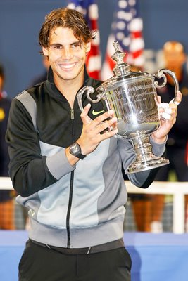 2010 US Open Champion Rafael Nadal