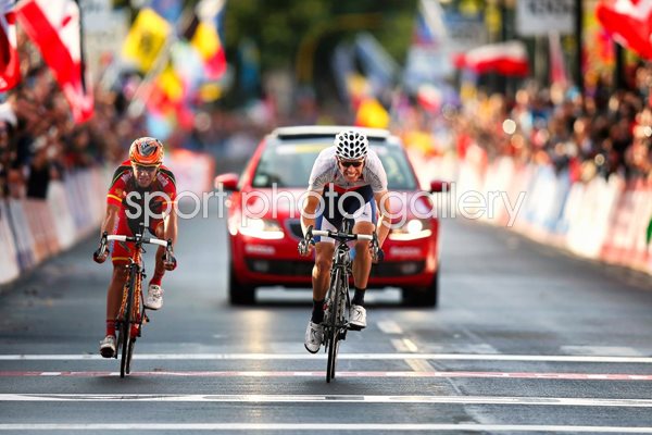 Rui Costa Portugal beats Joaquin Rodriguez Road Worlds 2013