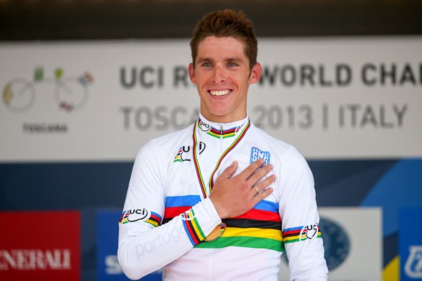 Rui Costa Portugal Road World Champion Florence 2013