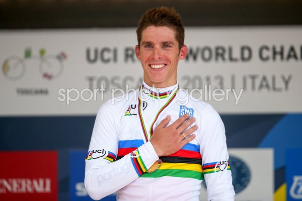 Rui Costa Portugal Road World Champion Florence 2013