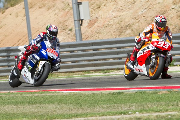 Marc Marquez & Jorge Lorenzo - MotoGP Spain 2013