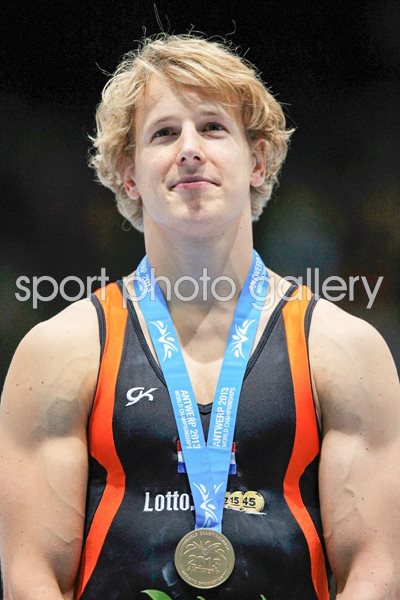 Epke Zonderland Holland World High Bar Champion Belgium 2013 