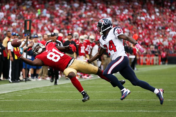 Anquan Boldin San Francisco 49ers v Houston 2013