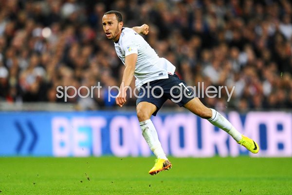 Andros Townsend scores England v Montenegro Wembley 2013