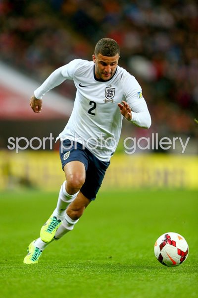 Kyle Walker England v Montenegro Wembley 2013