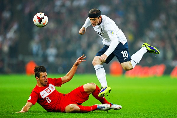 Wayne Rooney England v Poland Wembley 2013