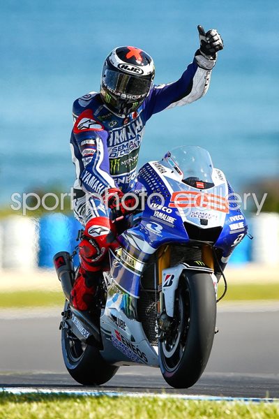 Jorge Lorenzo Yamaha Moto GP Australia 2013