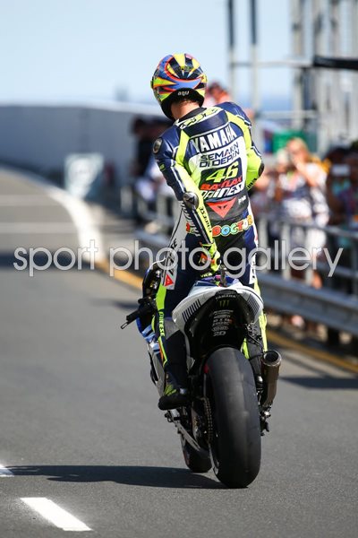  Rossi Rear Australian Moto GP 2013