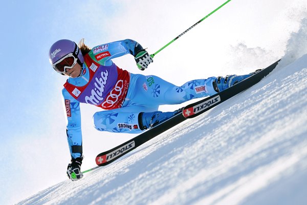 Tina Maze France World Cup Downhill Soelden Austria 2013