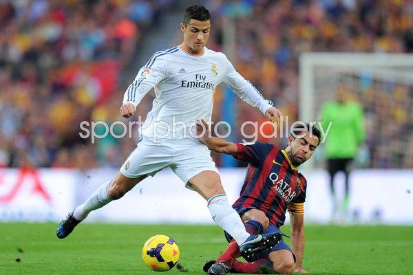 Cristiano Ronaldo Real Madrid v Xavi Barcelona 