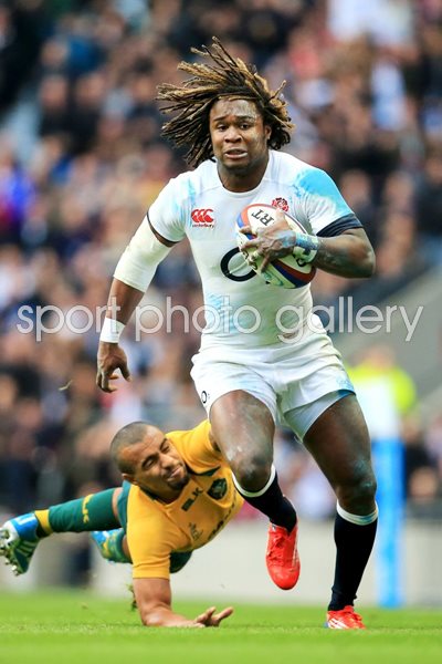 Marland Yarde England v Australia Twickenham 2013