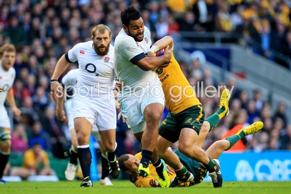 Billy Vunipola England v Australia Twickenham 2013